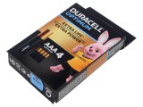 Baterie alcalină AAA 1,5V nere&icirc;ncărcabilă 4 bucăți Optimum