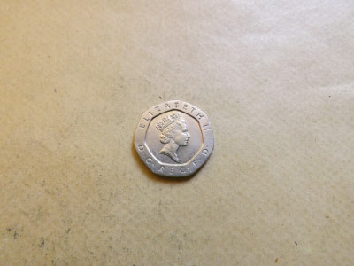 Marea Britanie / Anglia / Regatul Unit 20 Pence 1995 - MB 2 foto