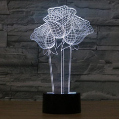 Lampa LED 3D - Diverse modele foto