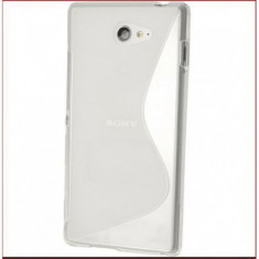 Husa Silicon S-line Sony Xperia M5 Transparent