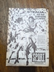 Revista Sport nr. 6 / 1988 , Steaua campioana / CSP