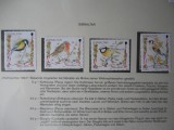 Gibraltar-Craciun,pasari,fauna-serie completa,nestampilate MNH