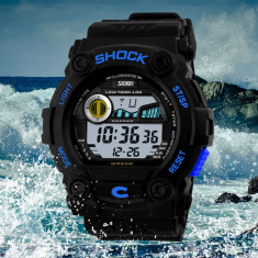 CEAS BARBATESC SKMEI SHOCK BLUE foto