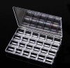 Cutie Material Acrilic Transparent 24 Spa?ii WZ4784, Watchbox