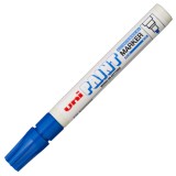 Cumpara ieftin Marker cu vopsea pe baza de ulei,varf rotund,2.2-2.8 mm-albastru