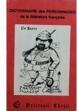 Dictionnaire des personnages de la litterature francaise (editia 1993)