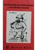 Dictionnaire des personnages de la litterature francaise (Editia: 1993)