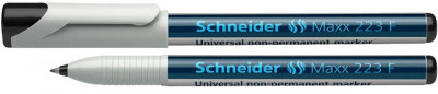 Universal Non-permanent Marker Schneider Maxx 223 F, Varf 0.7mm - Negru foto