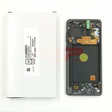 Display LCD Touchscreen cu Rama Samsung Galaxy Note 10 Lite N770F, Negru