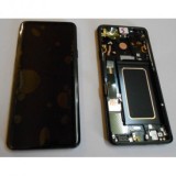 Display cu Touchscreen si Rama Negru Samsung Galaxy S9 Plus G965, Componenta LCD Originala