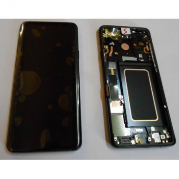 DISPLAY CU TOUCHSCREEN CU RAMA NEGRU SAMSUNG G965 GALAXY S9 PLUS foto