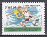 Brazilia 1994 - Centarul fotbalului Brazilian și Campionatul Mondial de Fotbal - SUA, MNH