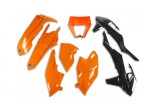 Set plastice KTM EXC EXC-F 17- 19 Orange Black, UFO