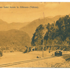5155 - VALCEA, Drezina, Railway Tunnel, Romania - old postcard - used - 1912
