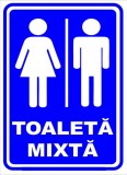 Semn de toaleta mixta
