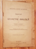 Tratat de geometrie analitica de Traian Lalescu 1921