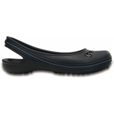 Balerini Crocs Kids&#039; Genna II Gem Flat Albastru - Navy/Bijou Blue