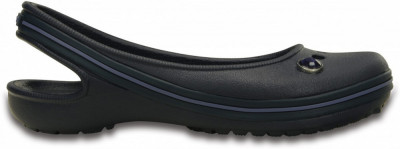 Balerini Crocs Kids&amp;#039; Genna II Gem Flat Albastru - Navy/Bijou Blue foto