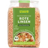 Linte rosie decojita ecologica Rapunzel, 1kg, Origine Canada