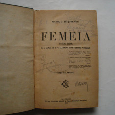 Femeia. Studiu social - Maria C. Butureanu (1921)