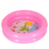 Piscina Gonflabila pentru copii, model MINI, culoare Roz, diametru 61 cm, AVEX