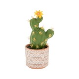 Ghiveci decorativ cu Cactus artificial, 27 cm, ATU-082048, Oem