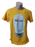 Tricou galben unisex - L
