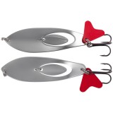 Lingurita Oscilanata X-FISH Turbo, 17.3g, Culoare Silver, 1buc/pac
