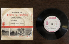 Vinil 7&amp;quot; Rosu si Negru-Oameni de zapada/Pastorala foto