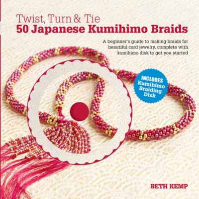 Twist, Turn &amp;amp; Tie: 50 Japanese Kumihimo Braids [With CDROM] foto