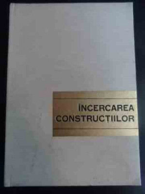 Incercarea Constructiilor - St. Balan M. Arcan ,547590 foto