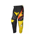 Cumpara ieftin Pantaloni enduro UFO Plast Joints negru/galben