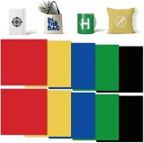 Set de 10 coli de vinil cu transfer la caldura WOWOCUT, hartie, multicolor, 30 x 30 cm