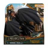 CUM SA ITI DRESEZI DRAGONUL SET DRAGON TOOTHLESS SI FIGURINA VIKING HICCUP SuperHeroes ToysZone