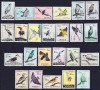 DB1 Fauna Pasari Angola 1951 24 v. 13 MNH 11 MH 2 poze Atentie, Nestampilat