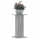 VidaXL Suporturi de plante 2 buc. gri sonoma 30x30x60cm lemn prelucrat