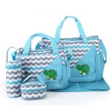 Geanta pentru mamici Mama Bag Natura Blue, Oem