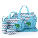 Geanta pentru mamici Mama Bag Natura Blue