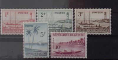 TS24/01 Timbre Serie Guinea foto