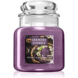 Country Candle Coconut &amp; Blueberry Tart lum&acirc;nare parfumată 453 g