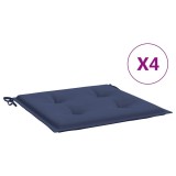 Cumpara ieftin Perne pentru paleti 4 buc. bleumarin, 40x40x3 cm, textil Oxford