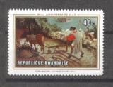 Rwanda 1969 Paintings, MNH AE.111, Nestampilat