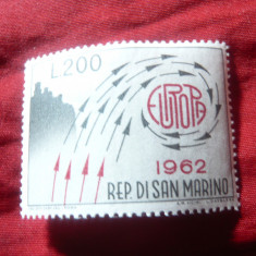 Serie 1 valoare San Marino 1962 Europa CEPT