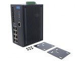 Switch Ethernet Administrabil 12 Porturi 12-48VDC IP40