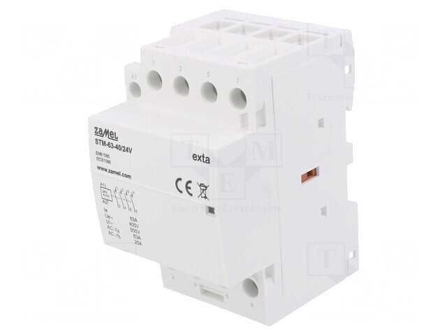 Contactor 4P 63A 24V NO STM-63-40