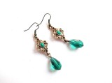 cercei sticla si accesorii bronz 37105
