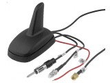 Antena Auto SHARK AM/FM/GPS/GSM Neagră 12VDC, 4Carmedia