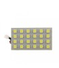 Placa cu LED SMD 65x35 mm 12V SMD5050 3W lumina alba 480lm inclus adaptoare W5W C5W BA9S CarGuard