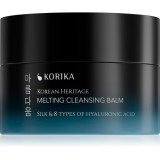 KORIKA Korean Heritage Silk &amp; 8 Types of Hyaluronic Acid Melting Cleansing Balm lotiune de curatare 100 ml