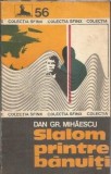 Slalom printre banuiti - Dan Mihaescu, Editura Militara, 1981, Roman Clasice Editie Veche